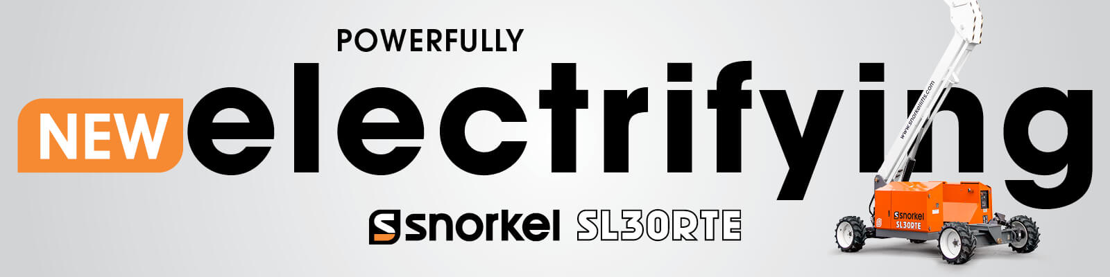 Powerfully Electrifying Snorkel SL30RTE Powerfully Electrifying Snorkel SL30RTE